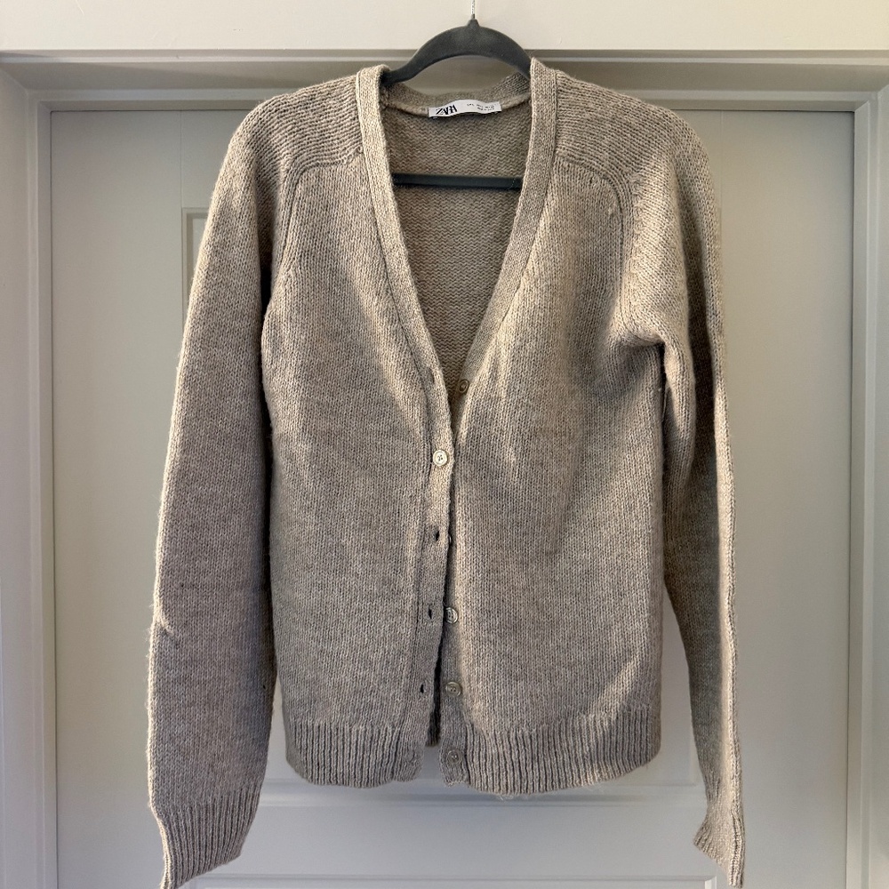 Beige Cardigan